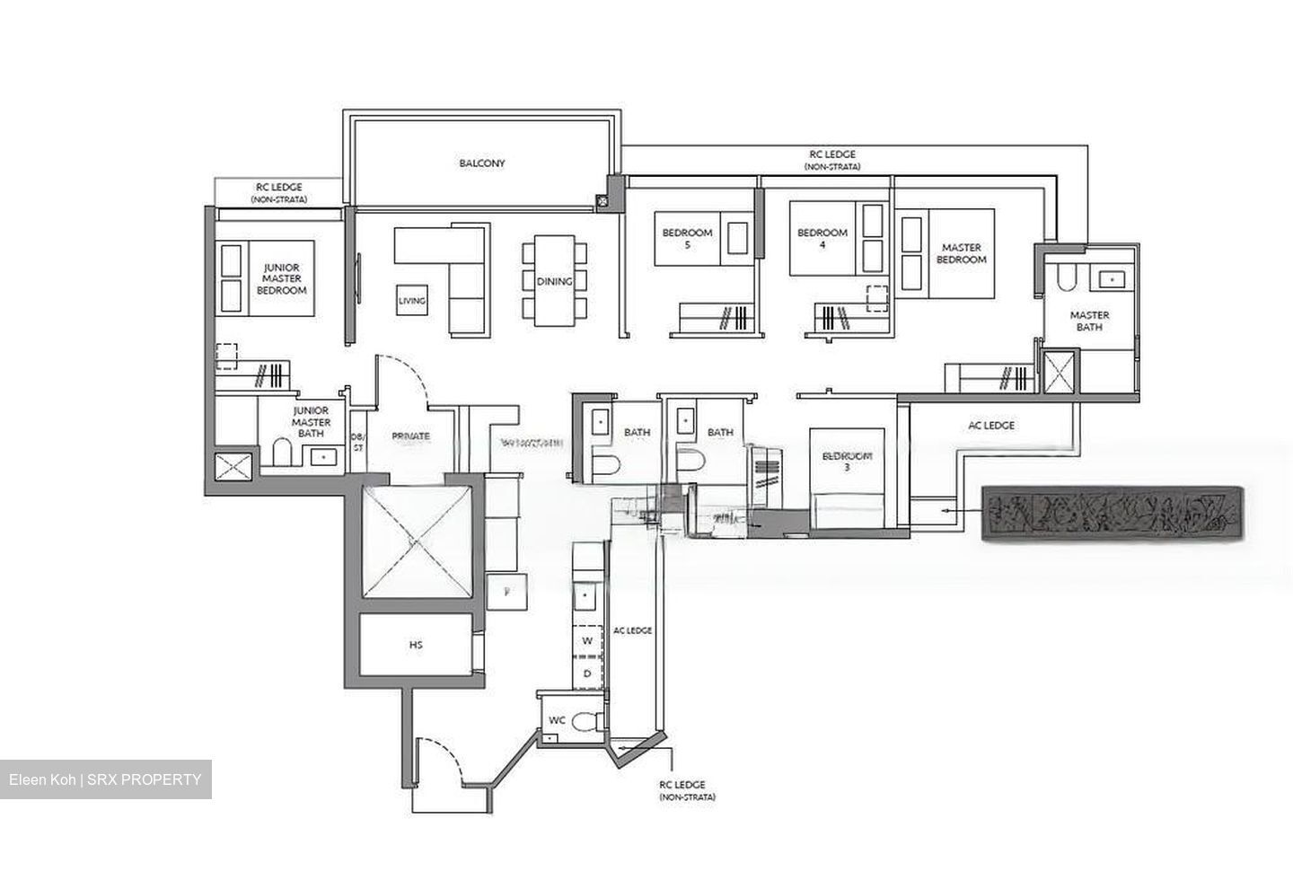 The LakeGarden Residences (D22), Condominium #488417201